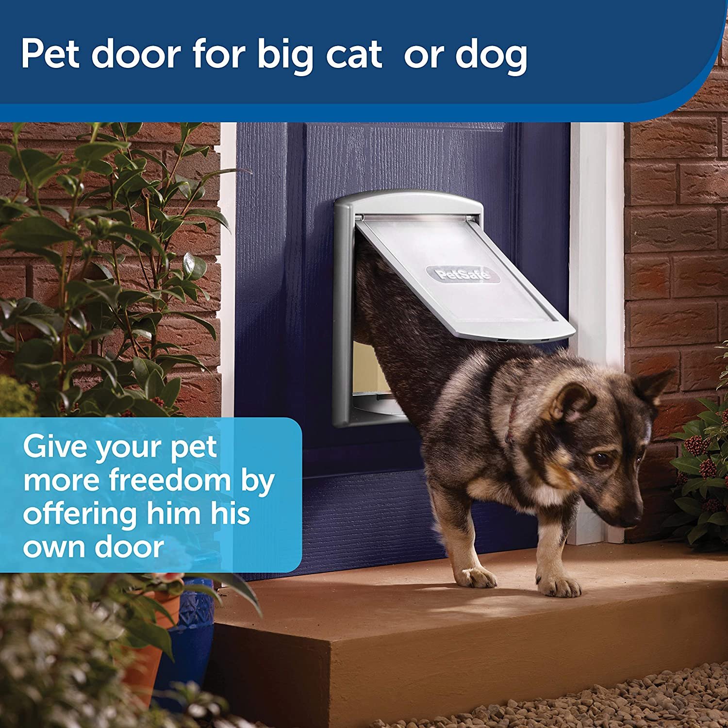 Silver Pet Dog Door Staywell 737 757 Pets United UK