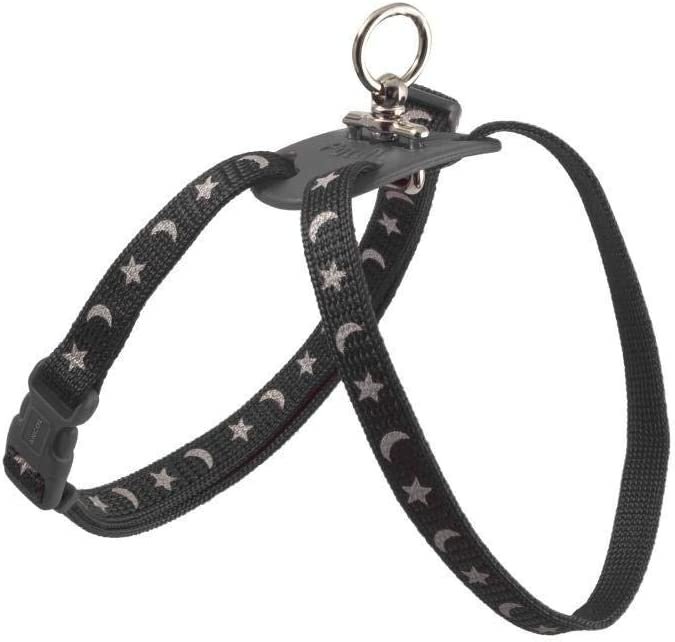 Black best sale cat harness