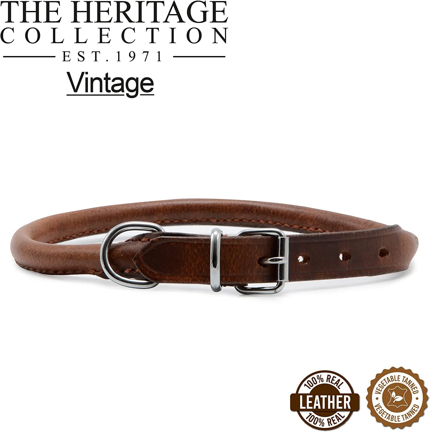 Ancol vintage outlet leather collar